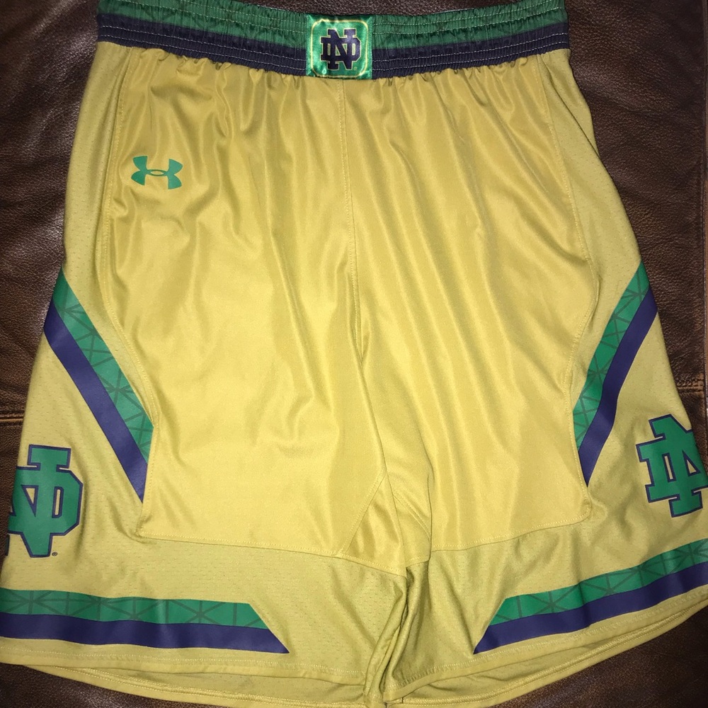 NOTRE DAME AUTHENTIC TEAM BB SHORTS